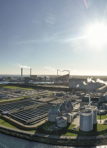 Wastewater Treatment Plant at Lynetten