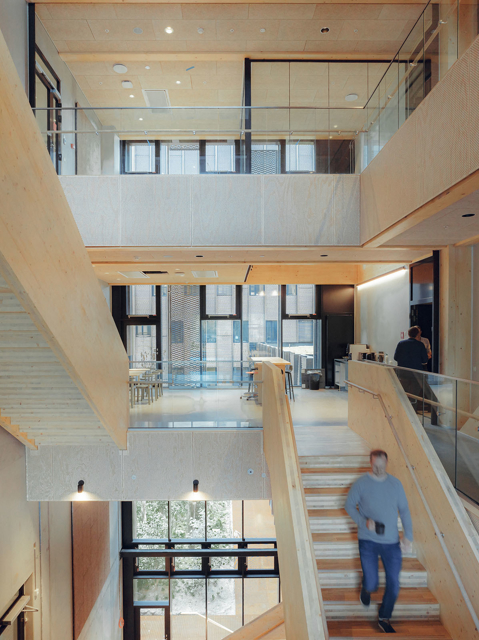 Mass Timber Research Building for DTU, DTU B313, Lyngby, MT Højgaard Danmark