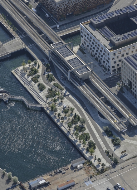 Metro extension in Nordhavn
