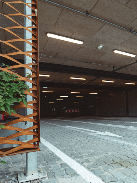 Multi-storey car park in steel, MT Højgaard Danmark, Roskilde