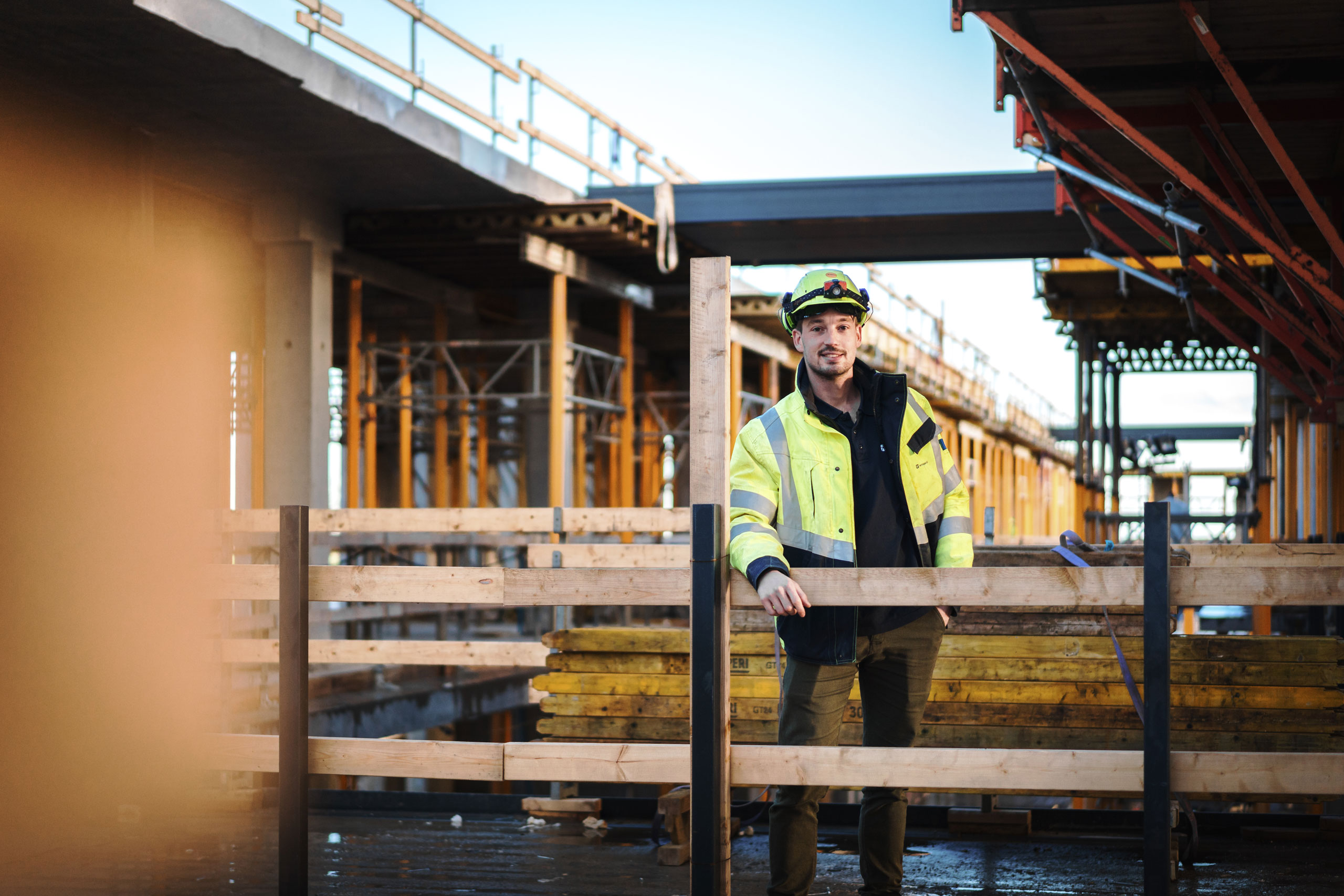 MT Højgaard Danmark employee portrait - Thomas Sander Christensen