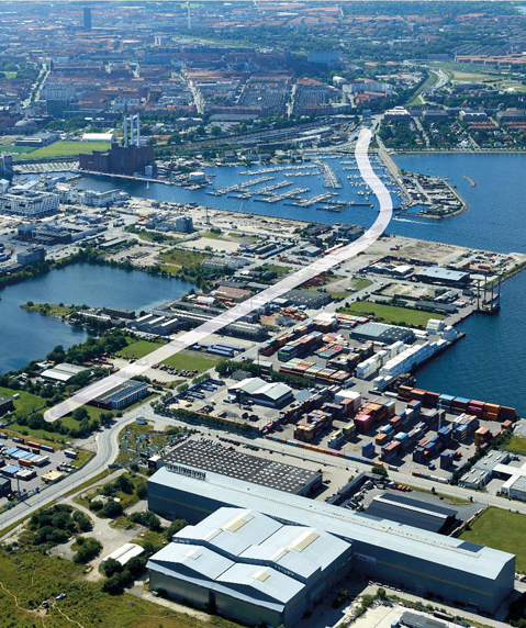 We are constructing the Nordhavn Tunnel in Copenhagen through a joint venture with Belgian BESIX for the Danish Road Directorate.