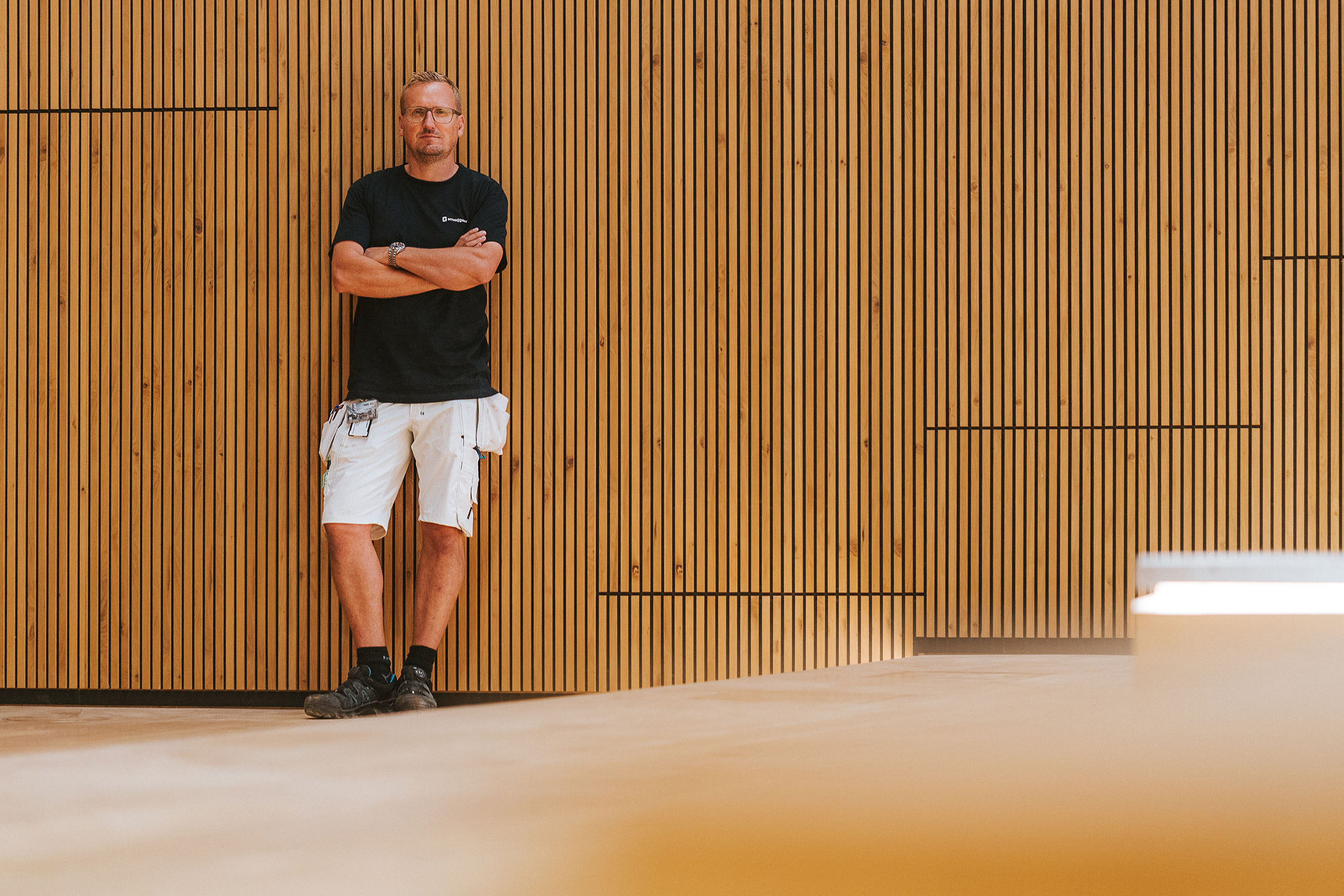 Carpenter foreman Jacob Voxen: ”Danish craftsmen deliver high quality, and we’re proud of that.”