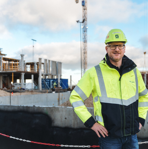 MT Højgaard Danmark employee portrait - Mads Olsson