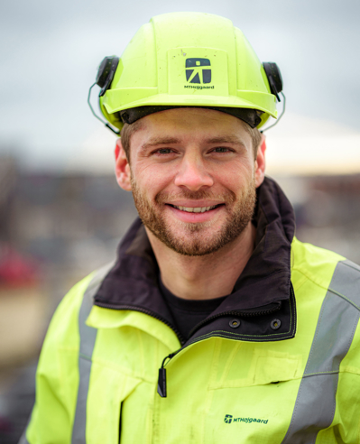 MT Højgaard Danmark employee portrait - Mikkel Schiønning Larsen