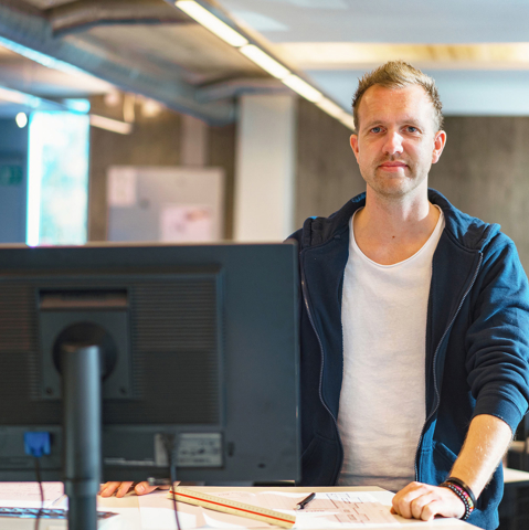 MT Højgaard Danmark employee portrait - Søren Hansen Nybroe