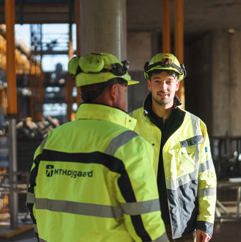 Employees at MT Højgaard Danmark