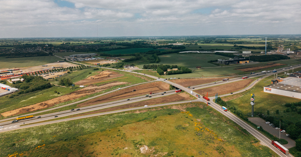 Expansion of the E45 motorway