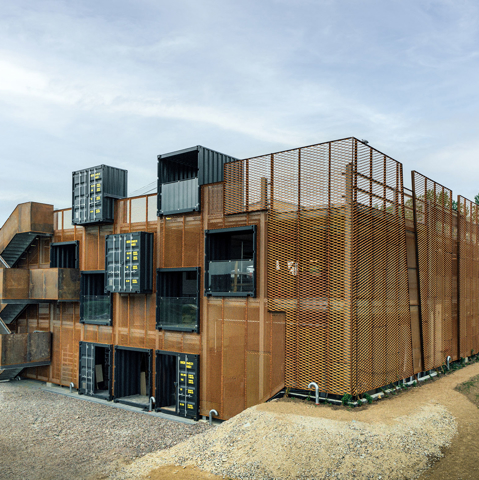 Multi-storey car park in steel, MT Højgaard Danmark, Roskilde