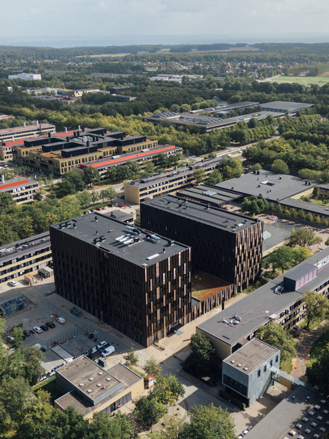 Mass Timber Research Building for DTU, DTU B313, Lyngby, MT Højgaard Danmark