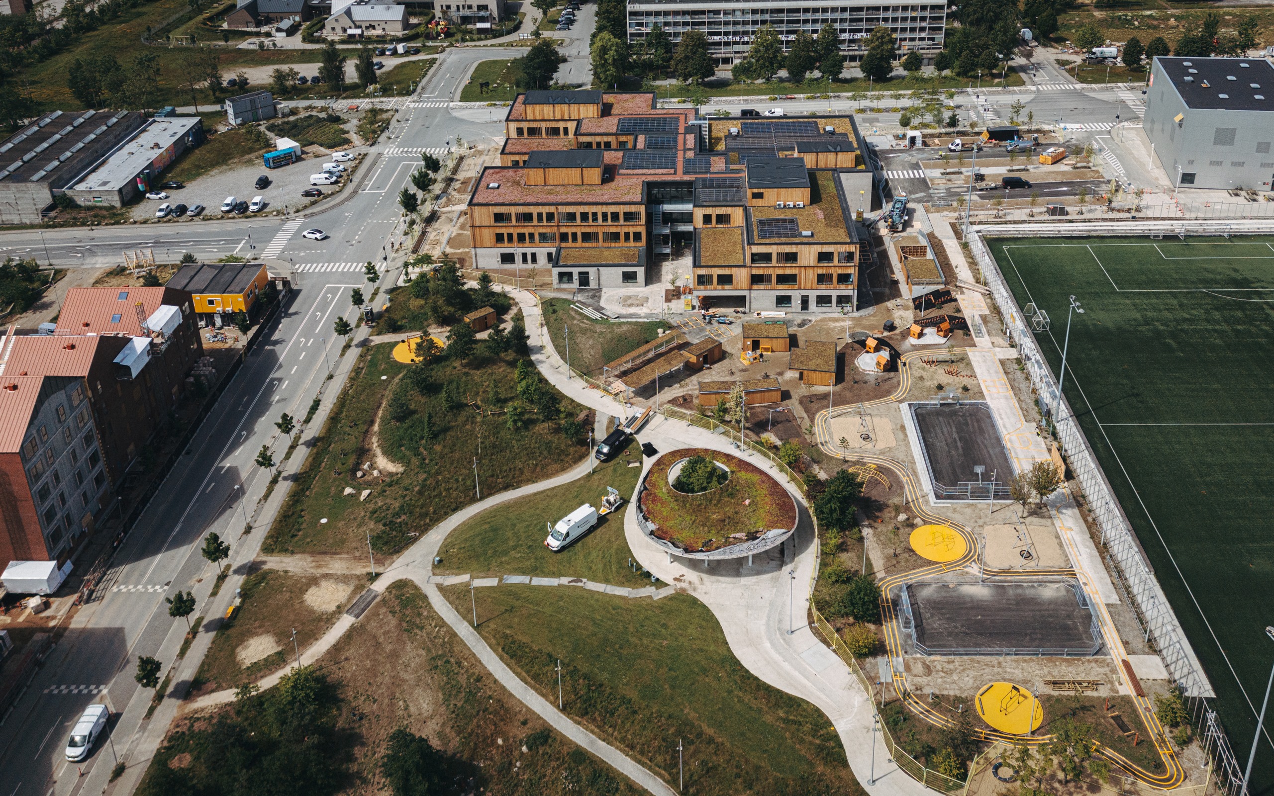 Kløverskolen in Gellerup - MT Højgaard Danmark