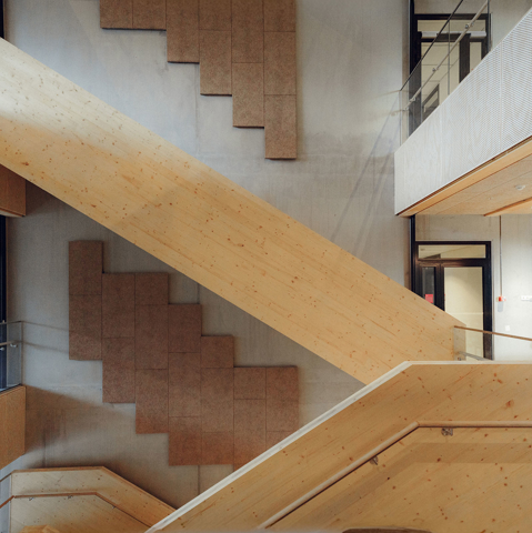 Mass Timber Research Building for DTU, DTU B313, Lyngby, MT Højgaard Danmark