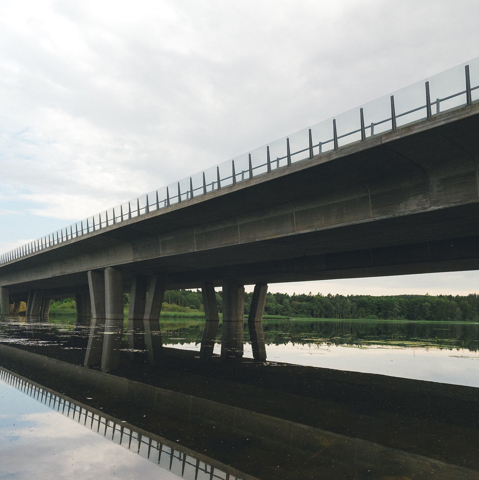 Road Bridge over the Gudenå River, MT Højgaard Danmark