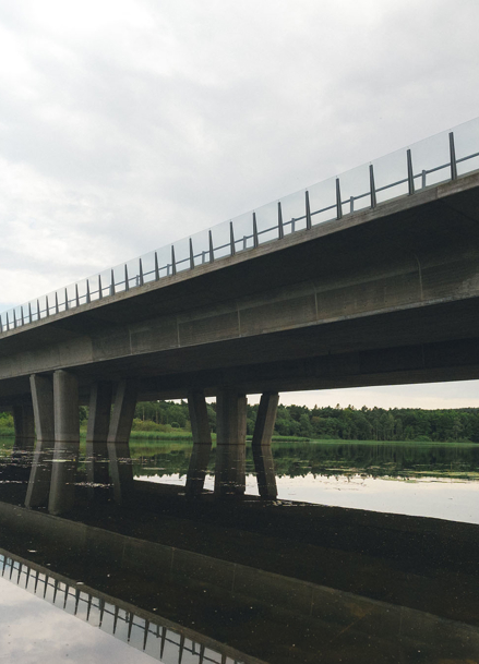 Road Bridge over the Gudenå River