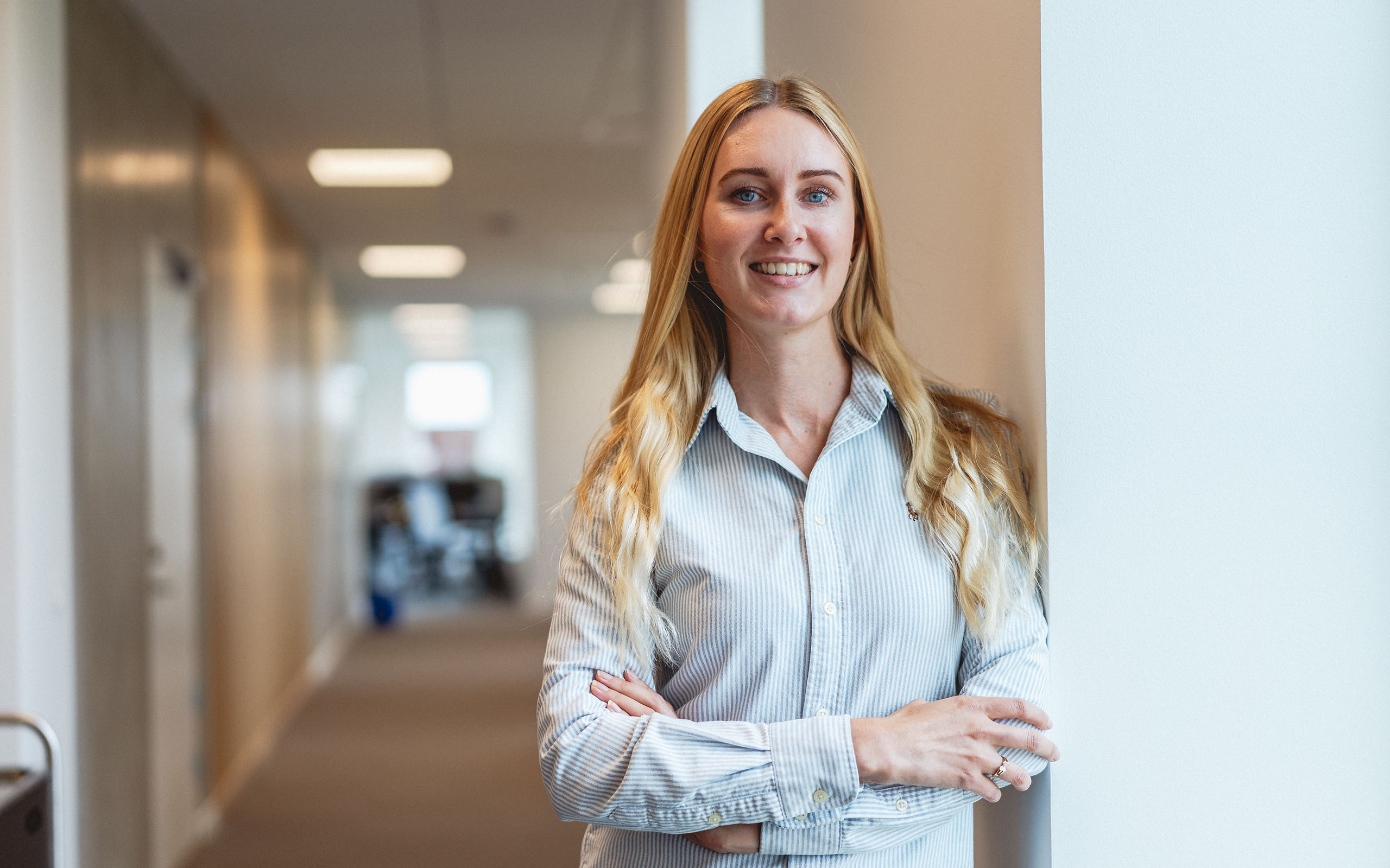 MT Højgaard Danmark employee portrait - Anne Hollbaum Bjerregård